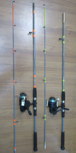 Coppia canna pesca - da,